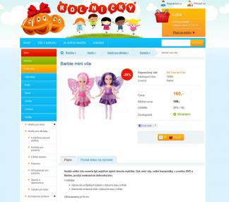 Internetový obchod s hračkami